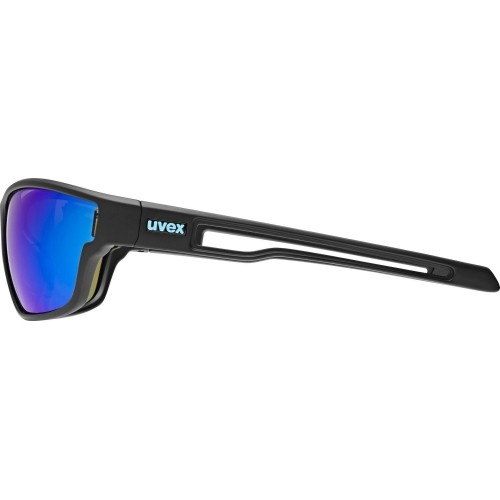 Okulary Uvex sportstyle 806 black matt / mirror blue