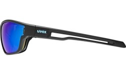 Okulary Uvex sportstyle 806 black matt / mirror blue