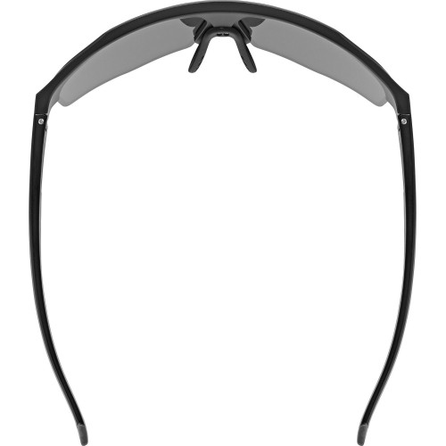 Okulary Uvex axos set black matt / mirror silver