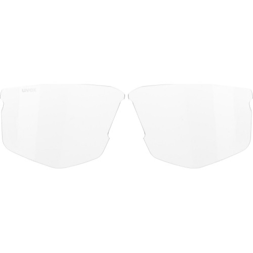 Okulary Uvex axos set black matt / mirror silver