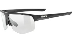 Okulary Uvex axos set black matt / mirror silver