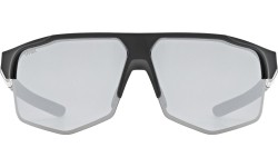 Okulary Uvex axos set black matt / mirror silver