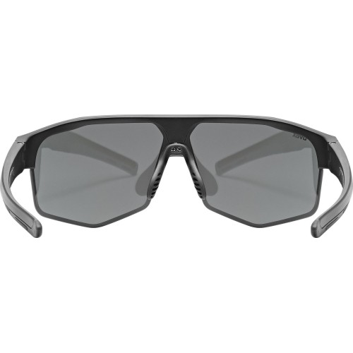 Okulary Uvex axos set black matt / mirror silver