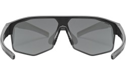 Okulary Uvex axos set black matt / mirror silver