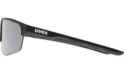 Okulary Uvex axos set black matt / mirror silver