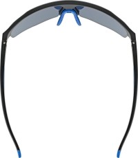 Okulary Uvex axos set black mat / mirror blue