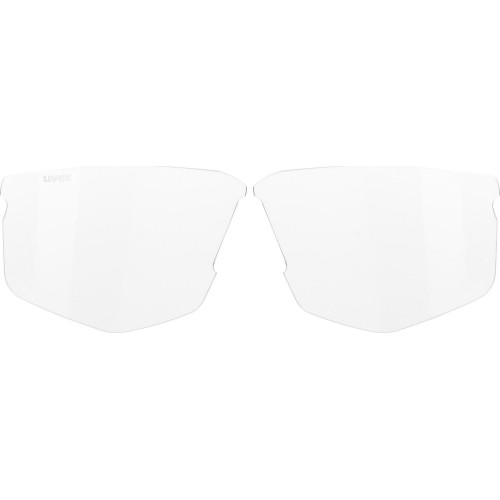 Okulary Uvex axos set black mat / mirror blue