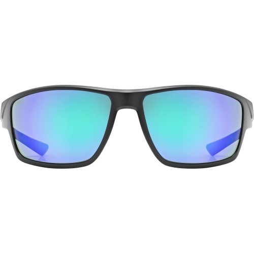 Okulary Uvex Sportstyle 230 black mat / mirror green