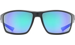 Okulary Uvex Sportstyle 230 black mat / mirror green