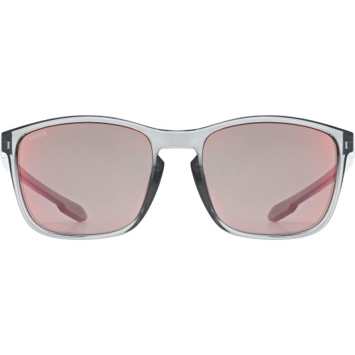 Okulary Uvex LGL 52 smoke / mirror red