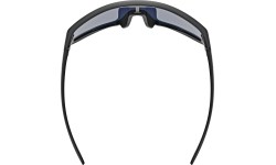 Okulary Uvex skyrise jr. black matt / mirror red