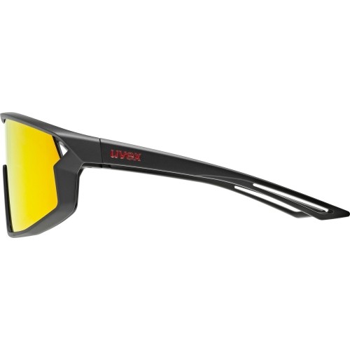 Okulary Uvex skyrise jr. black matt / mirror red
