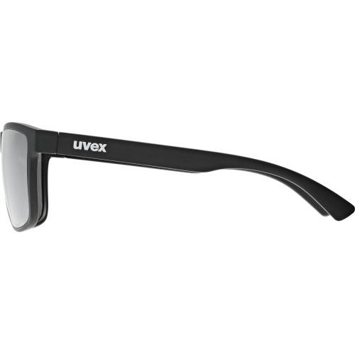 Okulary Uvex Rookie black matt / mirror silver