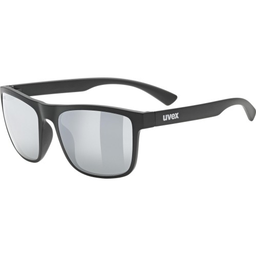 Okulary Uvex Rookie black matt / mirror silver