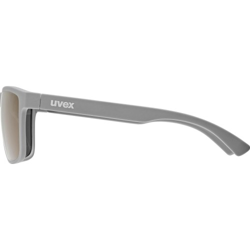 Okulary Uvex Rookie Grey Matt / Mirror Blue