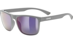 Okulary Uvex Rookie Grey Matt / Mirror Blue