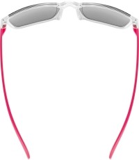 Okulary Uvex Rookie, clear-pink / mirror pink