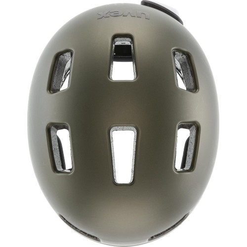 Kask Uvex City 4 green smoke matt