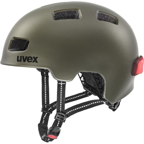 Kask Uvex City 4 green smoke matt