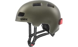 Kask Uvex City 4 green smoke matt