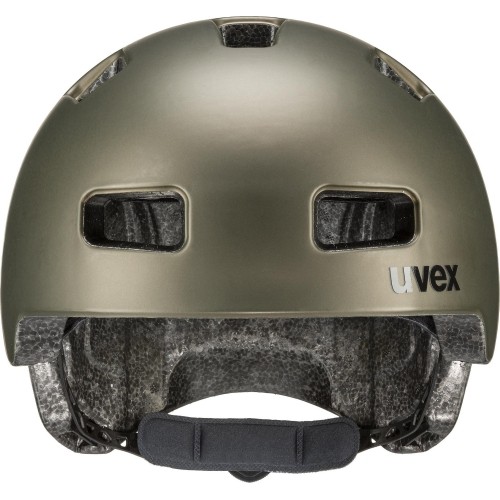 Kask Uvex City 4 green smoke matt