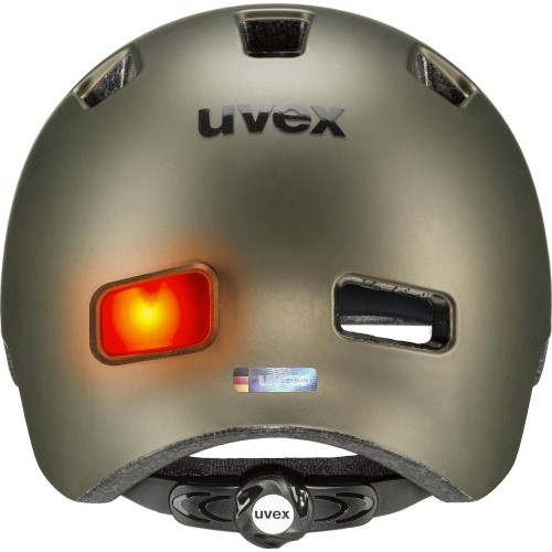 Kask Uvex City 4 green smoke matt