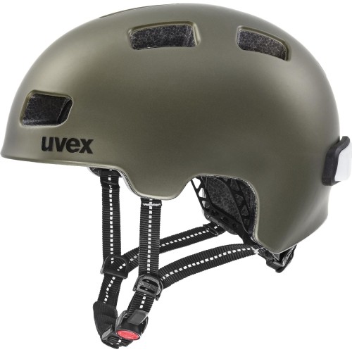 Kask Uvex City 4 green smoke matt