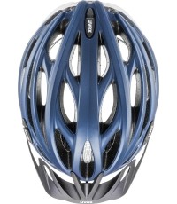Kask Uvex Oversize niebiesko-biały matowy 61-65 cm