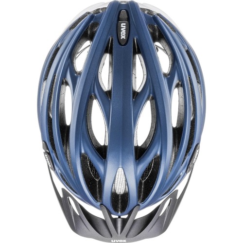 Kask Uvex Oversize niebiesko-biały matowy 61-65 cm
