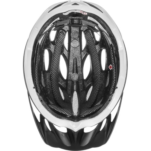 Kask Uvex Oversize niebiesko-biały matowy 61-65 cm
