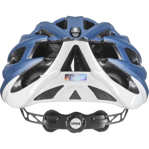 Kask Uvex Oversize niebiesko-biały matowy 61-65 cm