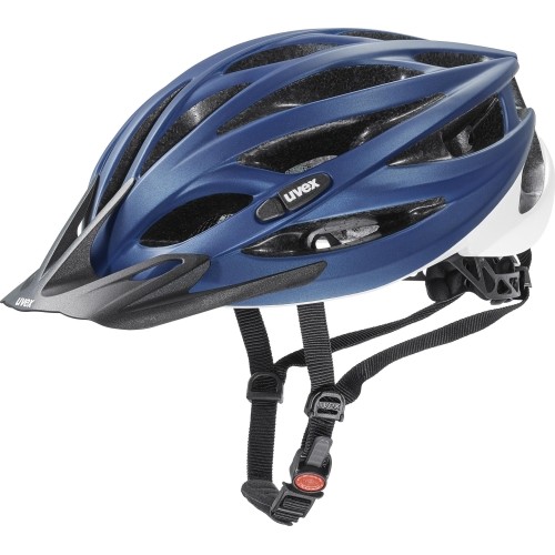 Kask Uvex Oversize niebiesko-biały matowy 61-65 cm