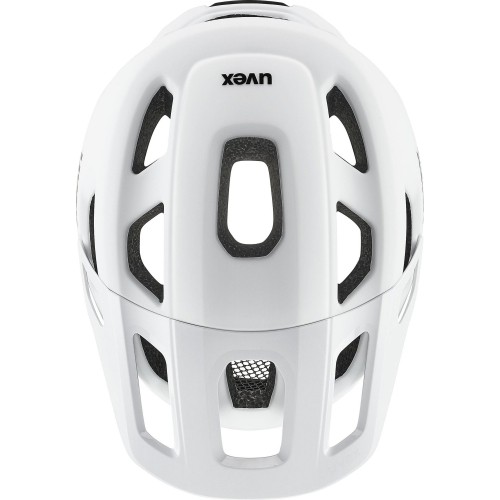 Kask Uvex react jr., biały matowy