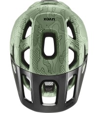 Kask Uvex react jr. moss green altimeter matt
