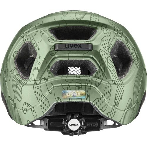 Kask Uvex react jr. moss green altimeter matt