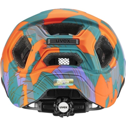 Kask Uvex react jr. papaya camo matt