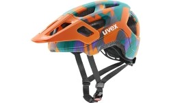 Kask Uvex react jr. papaya camo matt