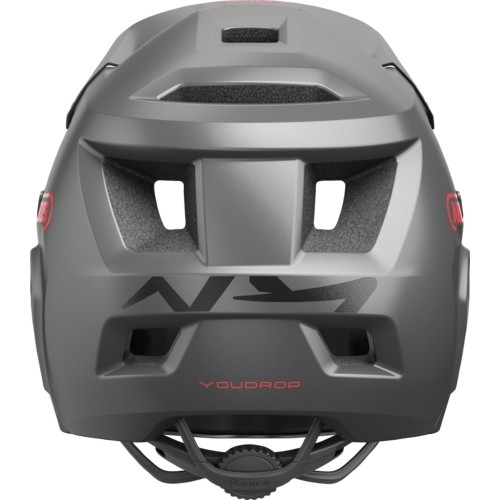 Kask Abus YouDrop FF Ti srebrny