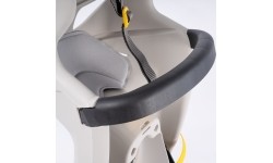 Fotelik rowerowy Bellelli Tatoo Plus B-fix przedni, silk grey