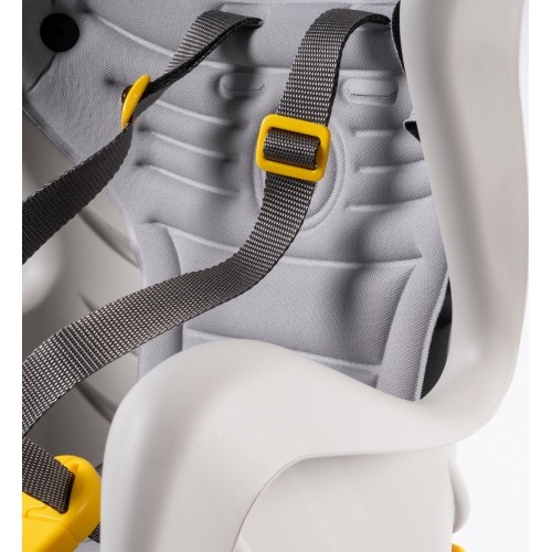 Fotelik rowerowy Bellelli Mr Fox B-fix Relax montowany na ramie, silk grey