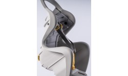 Fotelik rowerowy Bellelli Mr Fox B-fix Relax montowany na ramie, silk grey