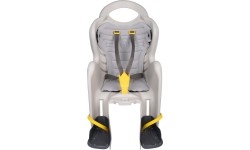 Fotelik rowerowy Bellelli Mr Fox B-fix Relax montowany na ramie, silk grey