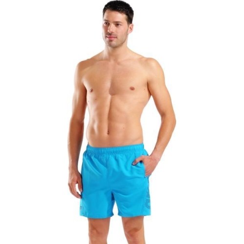 Męskie kąpielówki Arena Fundamentals Logo Boxer, turkusowo-granatowe, L - 872