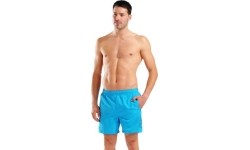 Męskie kąpielówki Arena Fundamentals Logo Boxer, turkusowo-granatowe, L - 872
