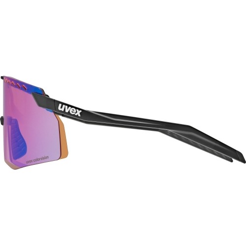 Okulary Uvex pace stage CV black matt / mirror blue