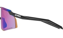 Okulary Uvex pace stage CV black matt / mirror blue