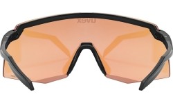 Okulary Uvex pace stage CV black matt / mirror blue