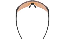 Okulary Uvex pace stage CV black matt / mirror blue