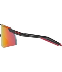 Okulary Uvex Pace Stage black matt / mirror red