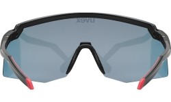 Okulary Uvex Pace Stage black matt / mirror red
